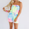 Seaside Swirls Tie Dye Romper Image - 1