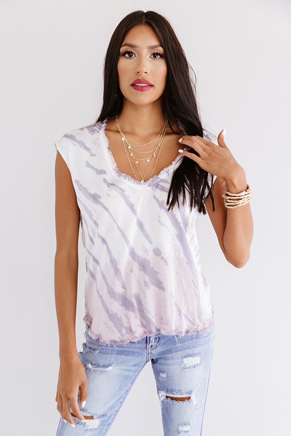Craving Connection Tie Dye Top