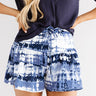 The Missy High Waist Tie Dye Shorts Image - 1