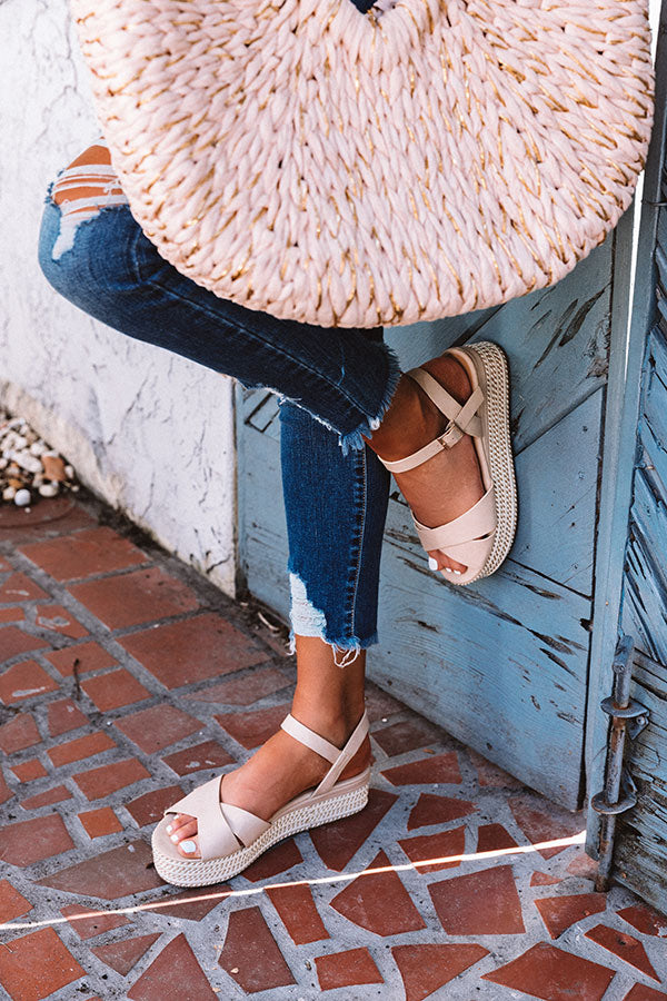 The Cressida Espadrille In Birch Image - 1