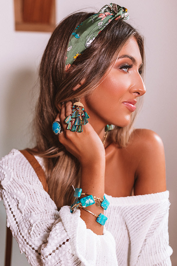 The Feona Tassel Earrings Image - 1