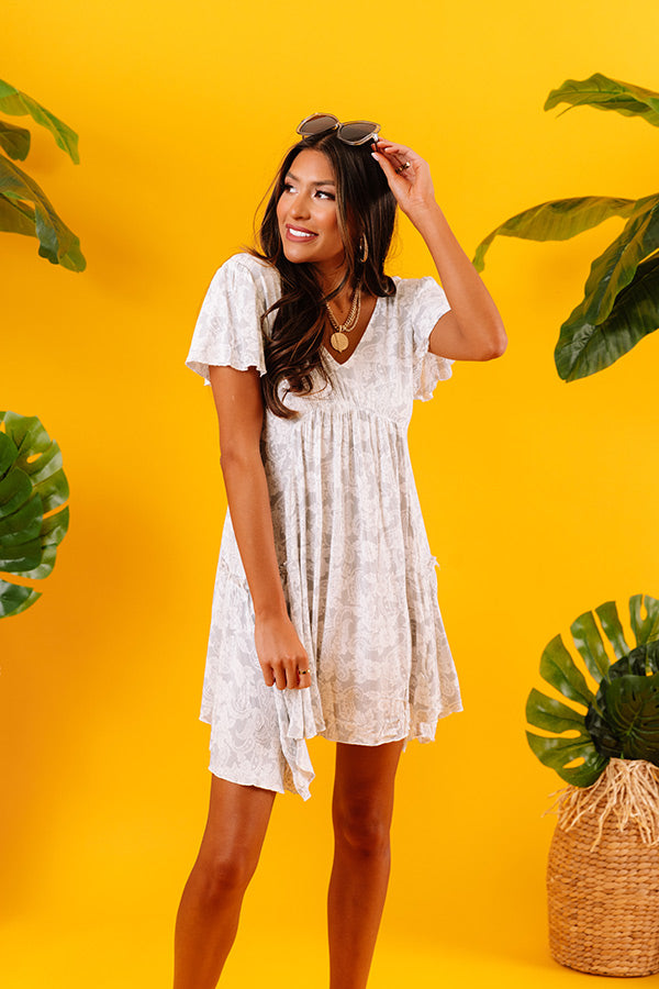All Of My Love Babydoll Dress In Airy Blue – Impressions Online Boutique
