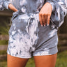 Cozy Morning Tie Dye Shorts In Riverside Image - 1