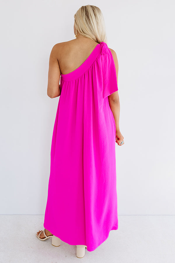 Fine Like Wine Maxi In Fuchsia Image - 5