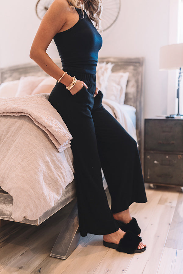 Coffee By Candlelight Pants In Black Image - 1