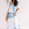 Lovely Waves Tie Dye Maxi In Sky Blue Image - 1