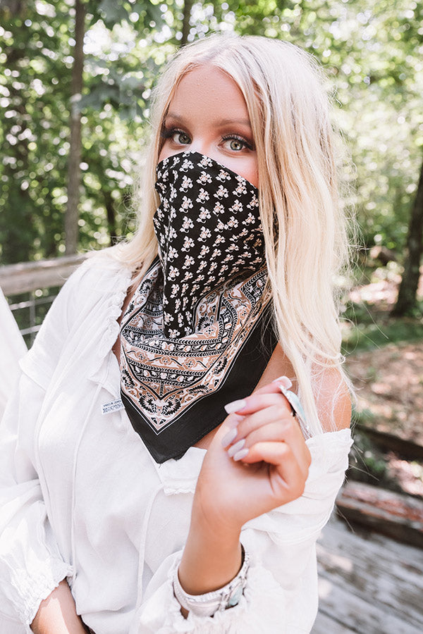 Chicago Times Scarf In Black Image - 2