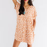 Friendly Crush Shift Dress In Camel Image - 1