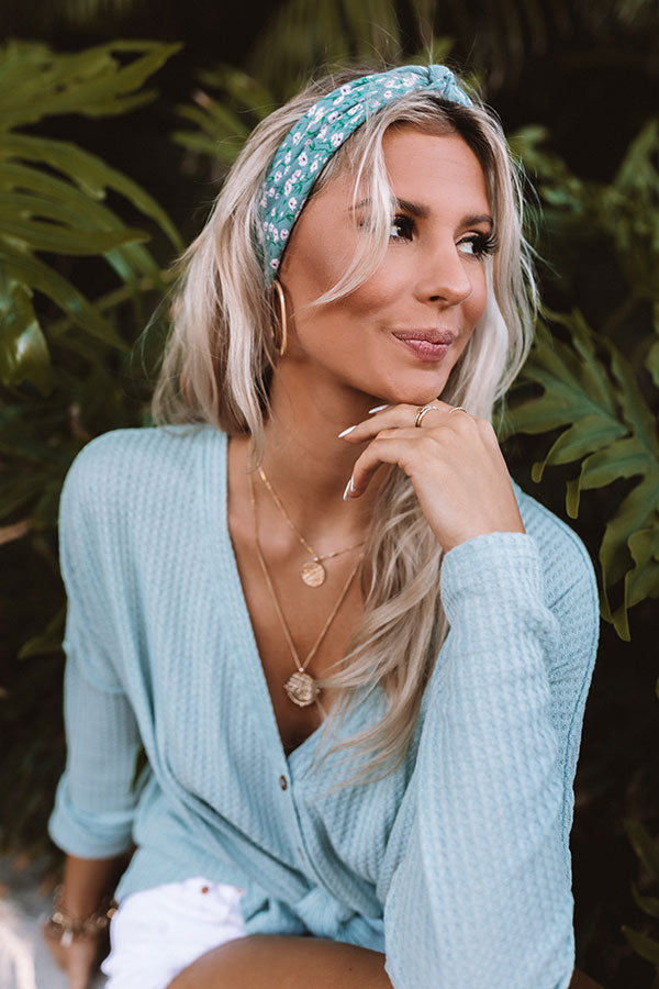 Boston Balcony Floral Scarf Image - 1