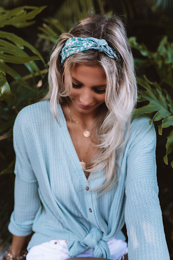 Boston Balcony Floral Scarf Image - 3