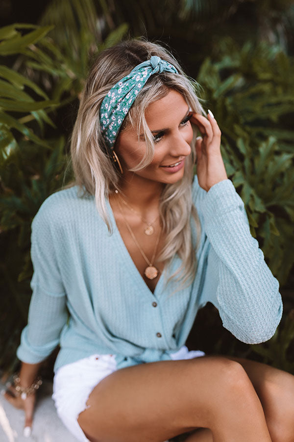 Boston Balcony Floral Scarf Image - 2