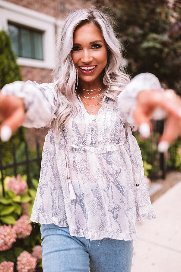 Sips Of Champagne Shift Top Image - 4