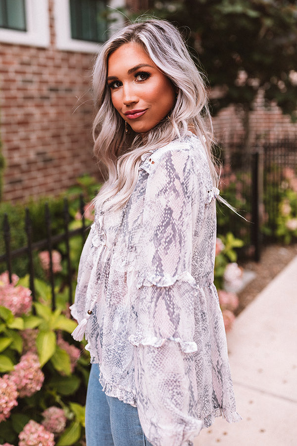 Sips Of Champagne Shift Top Image - 5