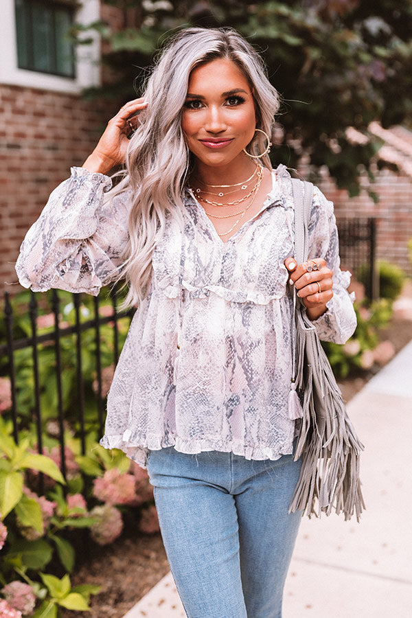 Sips Of Champagne Shift Top Image - 1