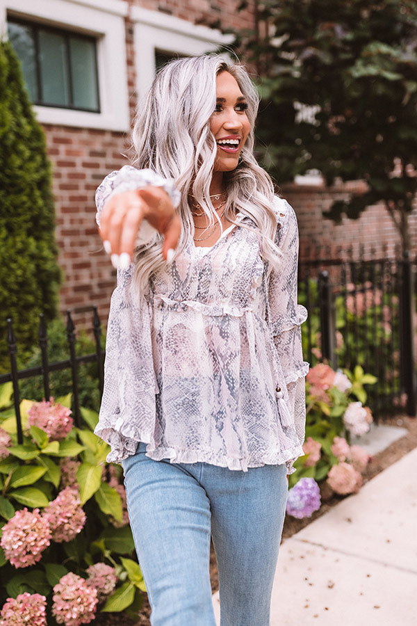 Sips Of Champagne Shift Top Image - 3