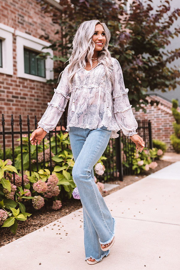 Sips Of Champagne Shift Top Image - 2