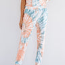 Go Getter Tie Dye Joggers In Orange Image - 1
