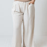 The Munrow High Waist Frayed Pants Curves Image - 1