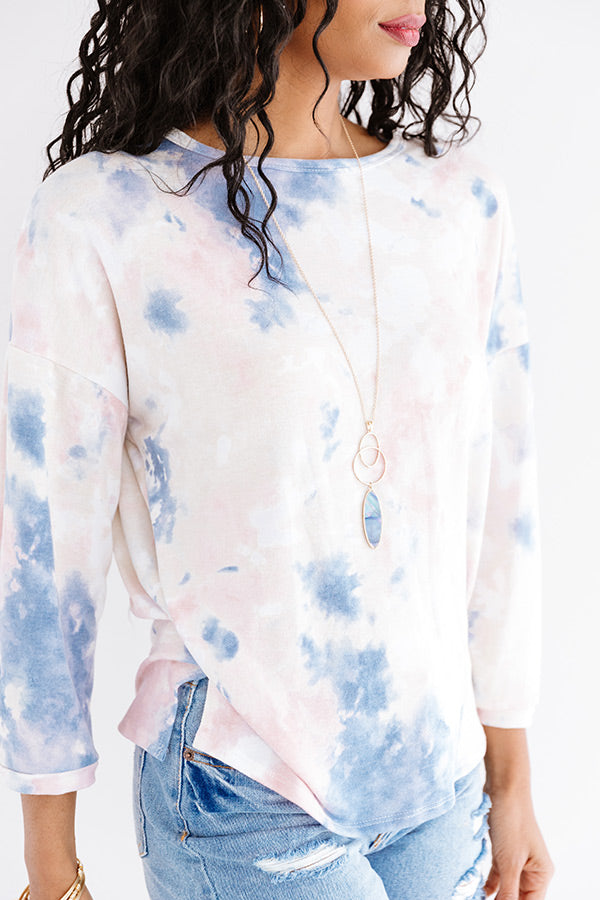 Farmer's Market Tie Dye Shift Top Image - 4