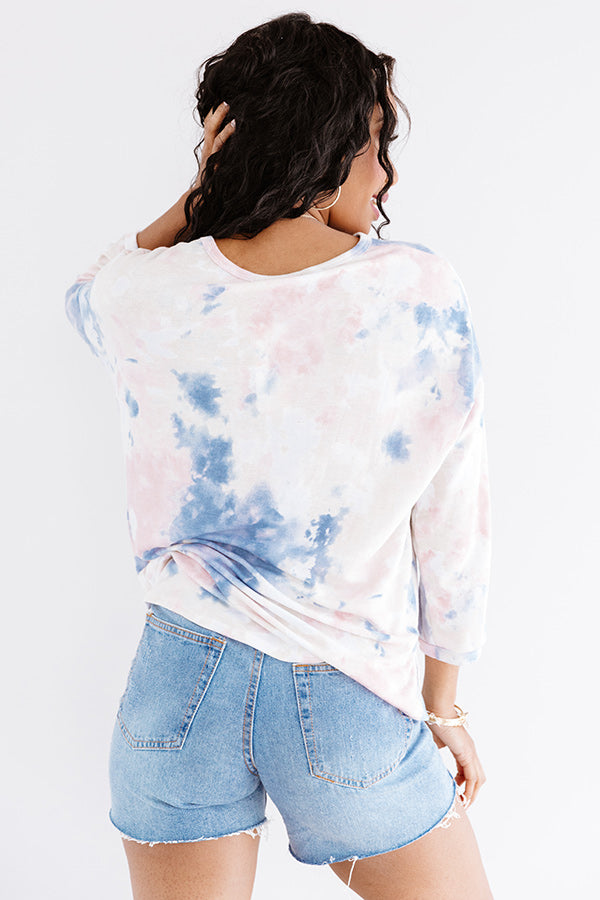 Farmer's Market Tie Dye Shift Top Image - 5