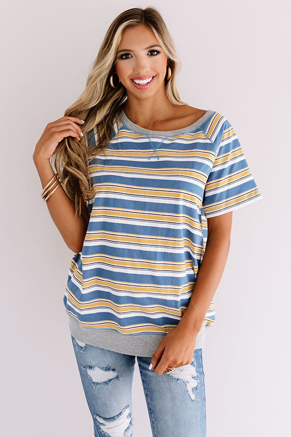 Roads To California Stripe Tee Image - 1