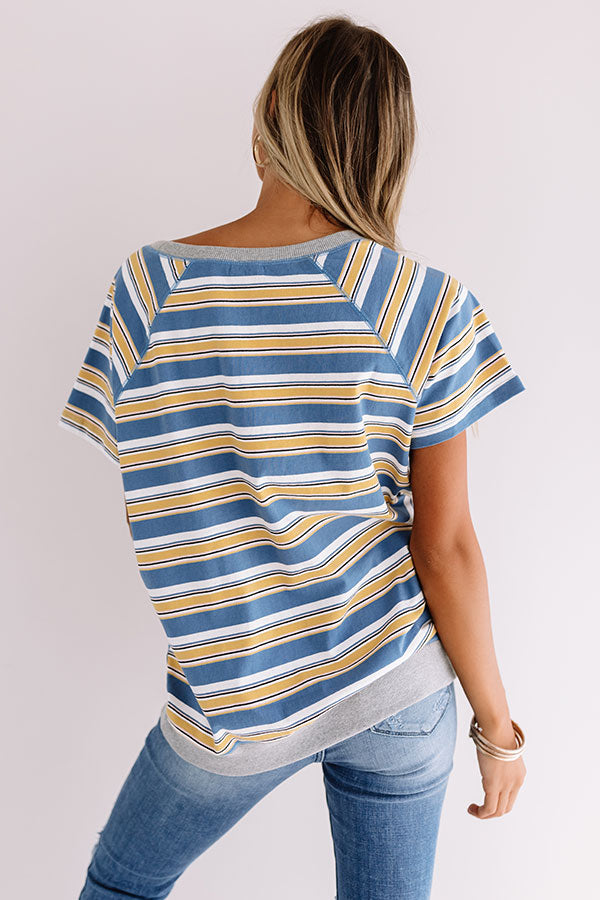Roads To California Stripe Tee Image - 4