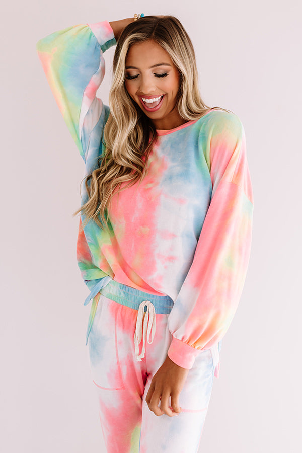 Kindness Counts Tie Dye Shift Top Image - 1