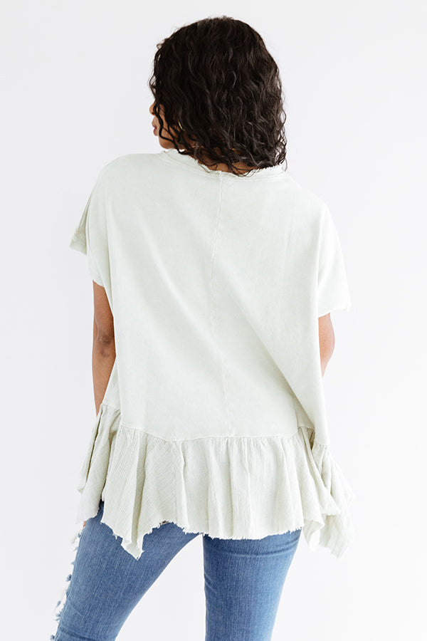 Secluded Cabin Shift Tunic In Stone Image - 5