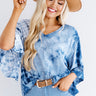 Vino Delight Tie Dye Shift Top Image - 1