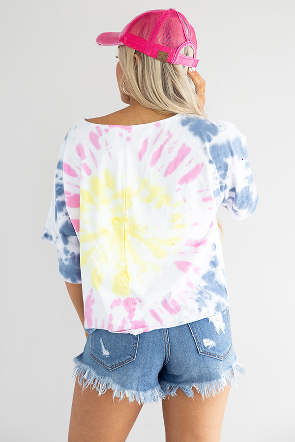 Chelsea Market Tie Dye Top Image - 5