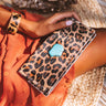 The Lennon Leopard Print Leather Wallet Image - 1