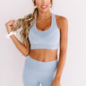 Recipe For Success Sports Bra In Airy Blue Image - 1