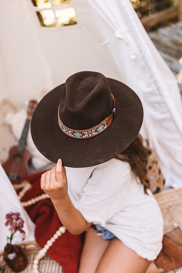 Stylish Collab Wool Stiff Brim Fedora