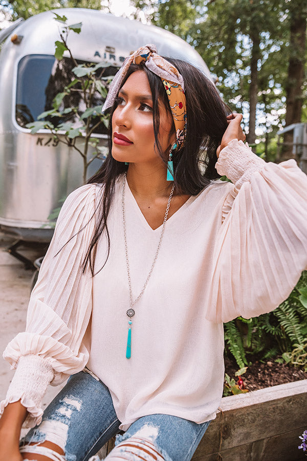 Santa Fe Sunrise Turquoise Necklace Image - 3