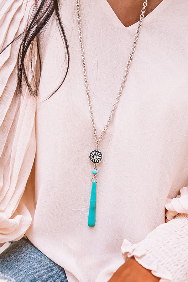 Santa Fe Sunrise Turquoise Necklace Image - 2