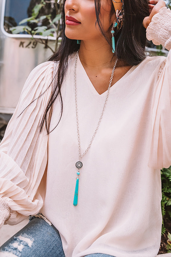 Santa Fe Sunrise Turquoise Necklace Image - 1