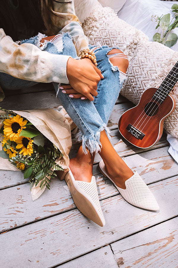 The Swift Perforated Flat In Birch Image - 1