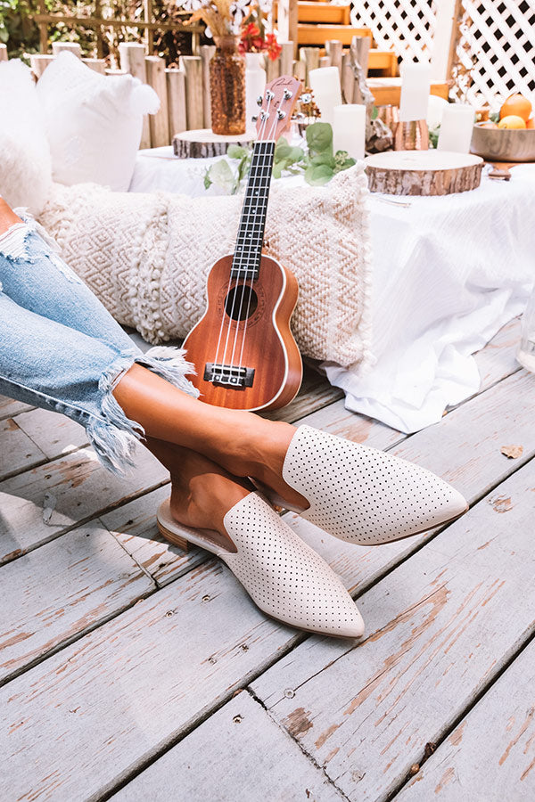 The Swift Perforated Flat In Birch Image - 2