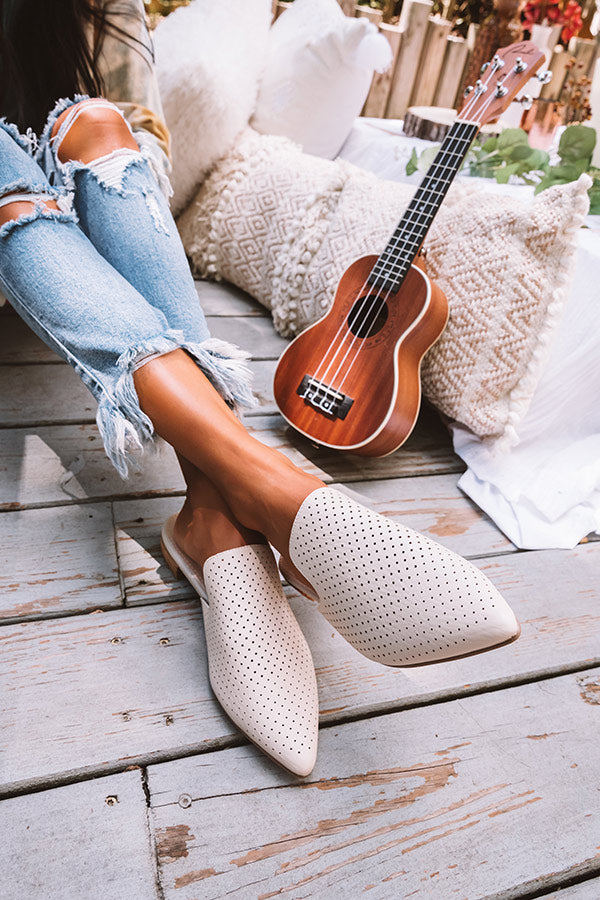 The Swift Perforated Flat In Birch Image - 3