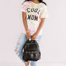 Cool Mom Tie Dye Tee In Yellow Image - 1