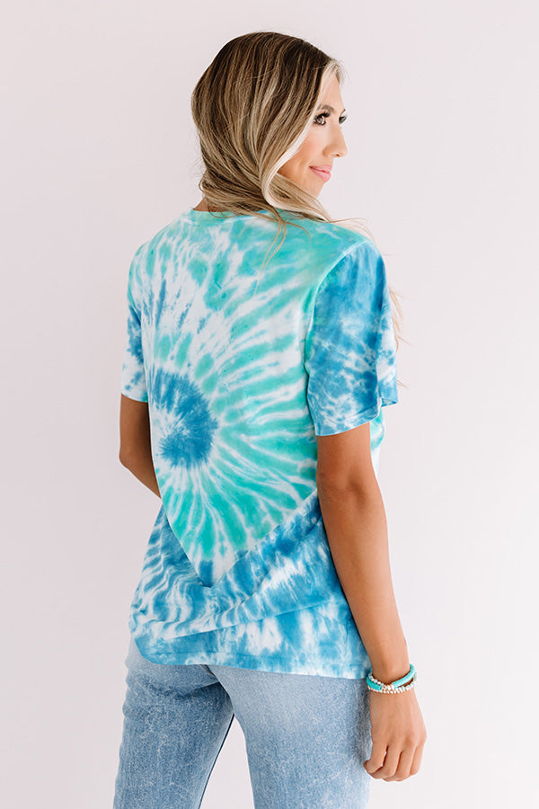 Rock And Roll Tie Dye Tee Image - 5