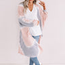 Hand In Hand Tie Dye Cardigan In Blush Image - 1