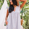 Sway Into Style Eyelet Romper In Grey Image - 1