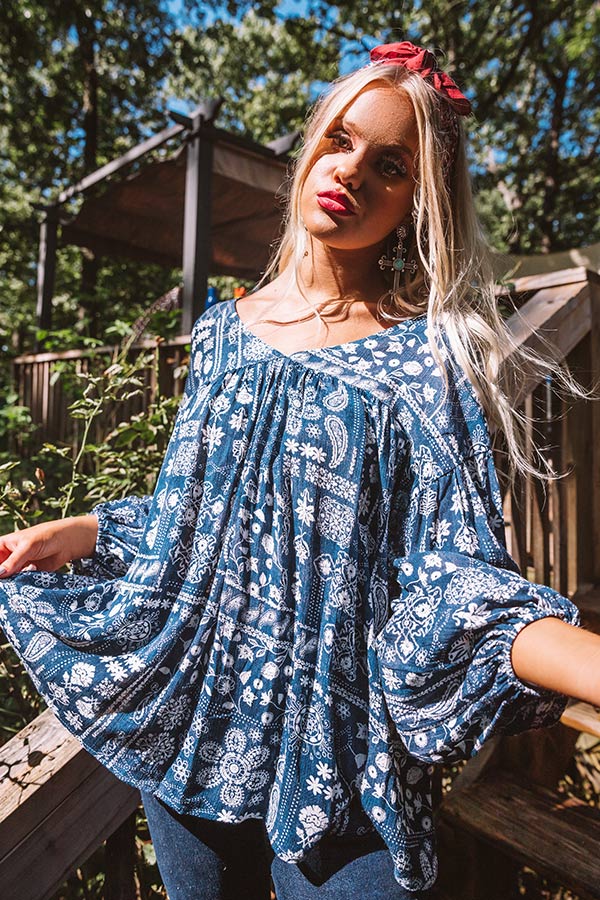 New On The Block Babydoll Top Image - 2