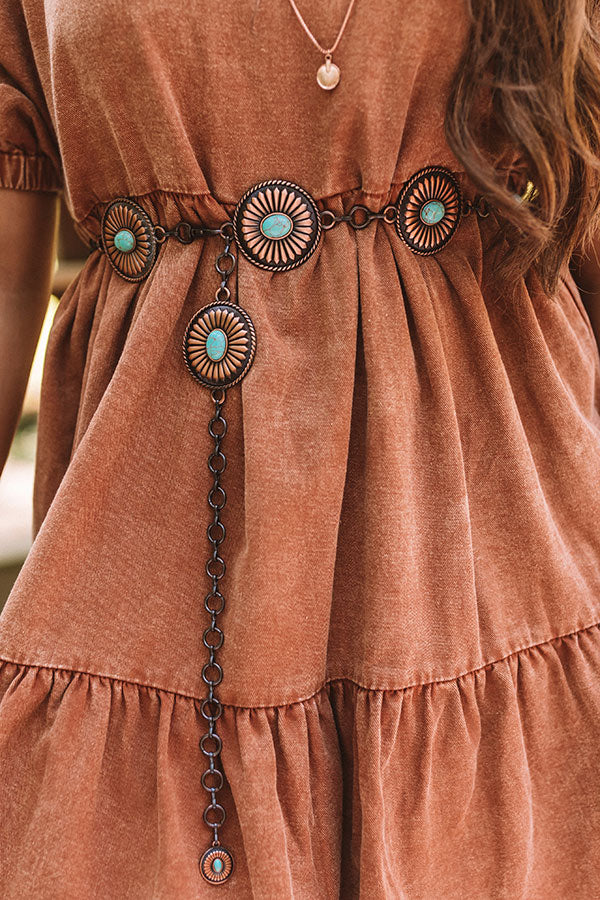 Desert Moon Concho Belt Image - 3