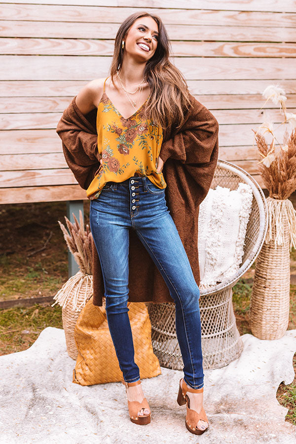 KanCan The Christen High Waist Button Up Skinny Image - 1