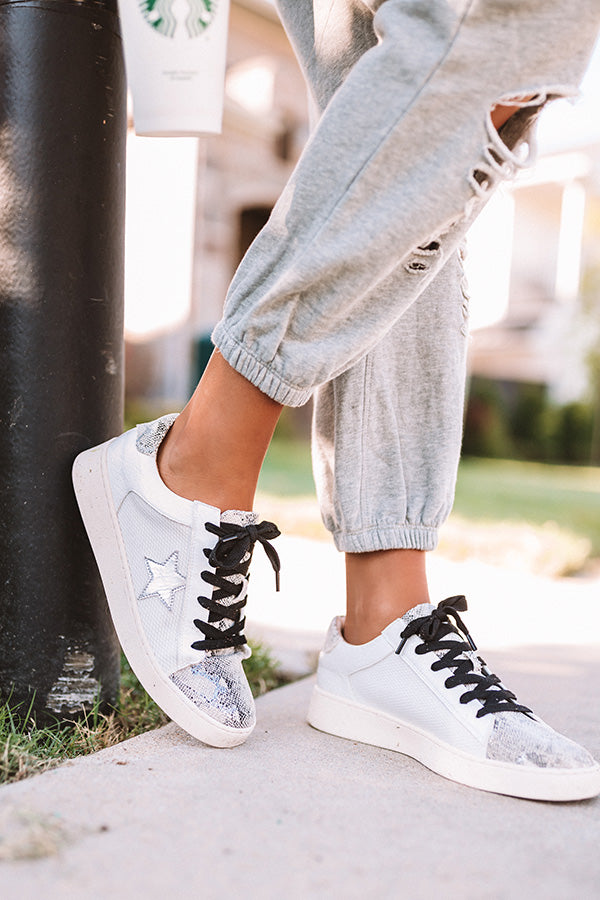 The Rowley Sneaker In Birch • Impressions Online Boutique