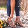 The Tauri Cheetah Print Heel Image - 1