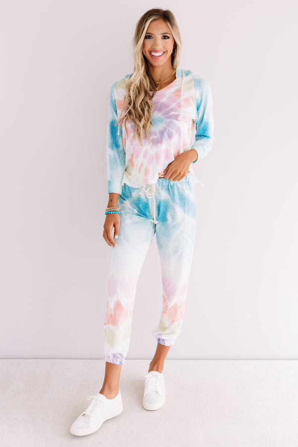 Chill With Me Tie Dye Joggers Image - 2