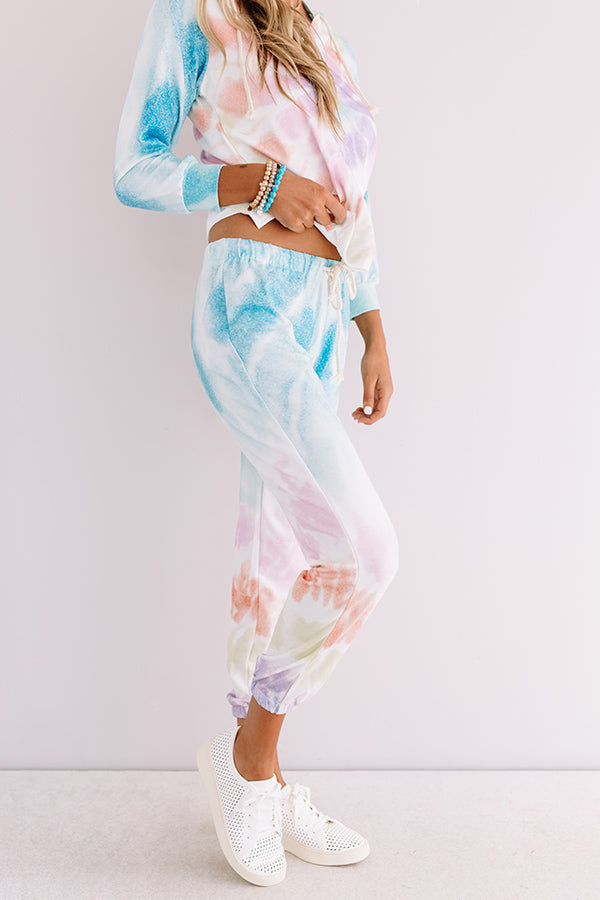 Chill With Me Tie Dye Joggers Image - 3